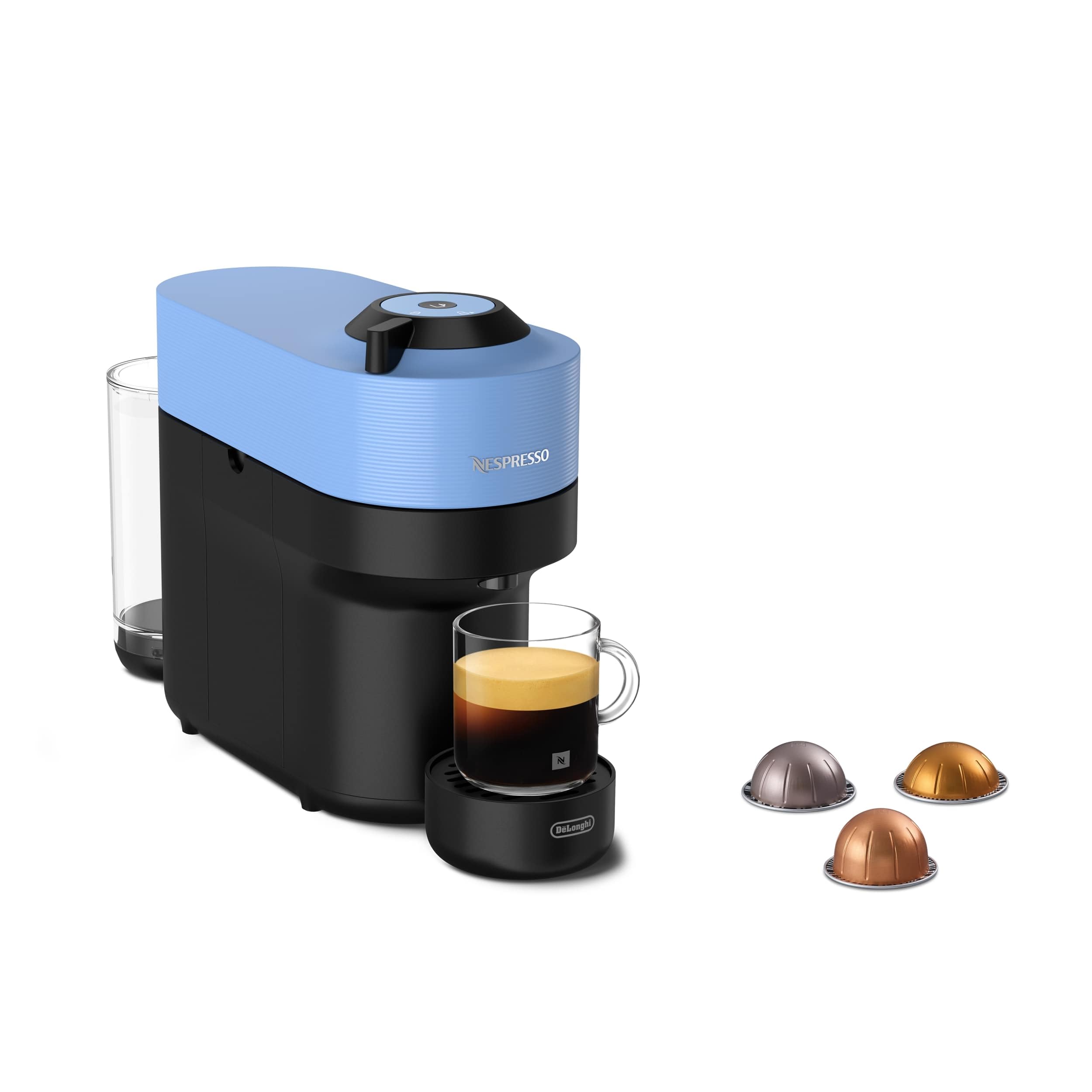 Premium Kaffimaschine Greenuo POP Blau - Macchiva Exklusivprodukt