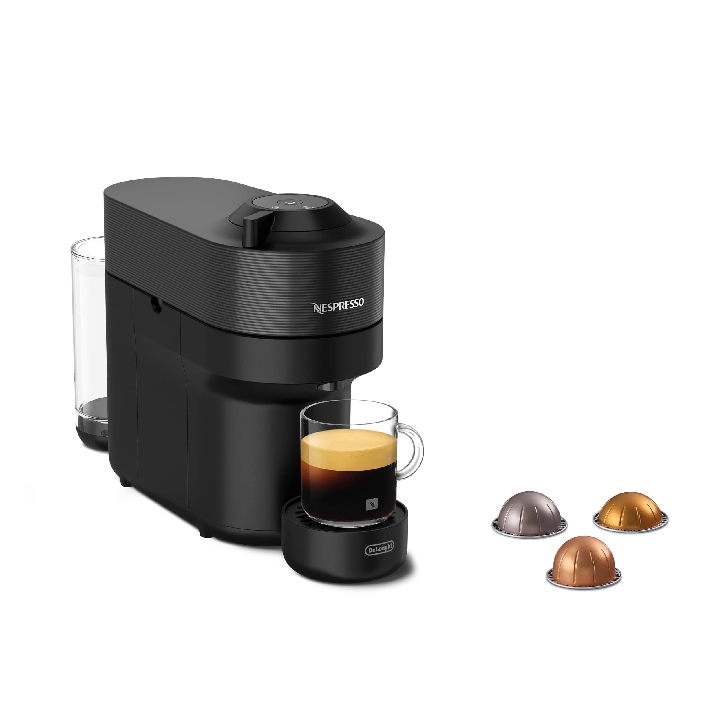 Premium Kaffimaschine Greenuo POP Schwarz, nur für Greenuo Kaffeekapsle, Schwarz - Macchiva Exklusivprodukt